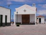 Plaza  mit Kirche in Las Aguas